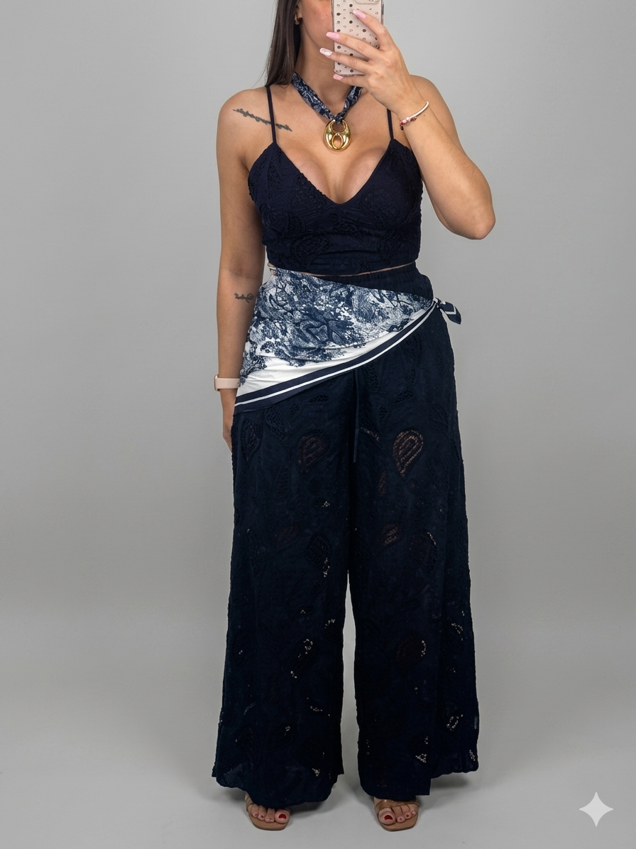 TOP ESTAMP BLUE LUM