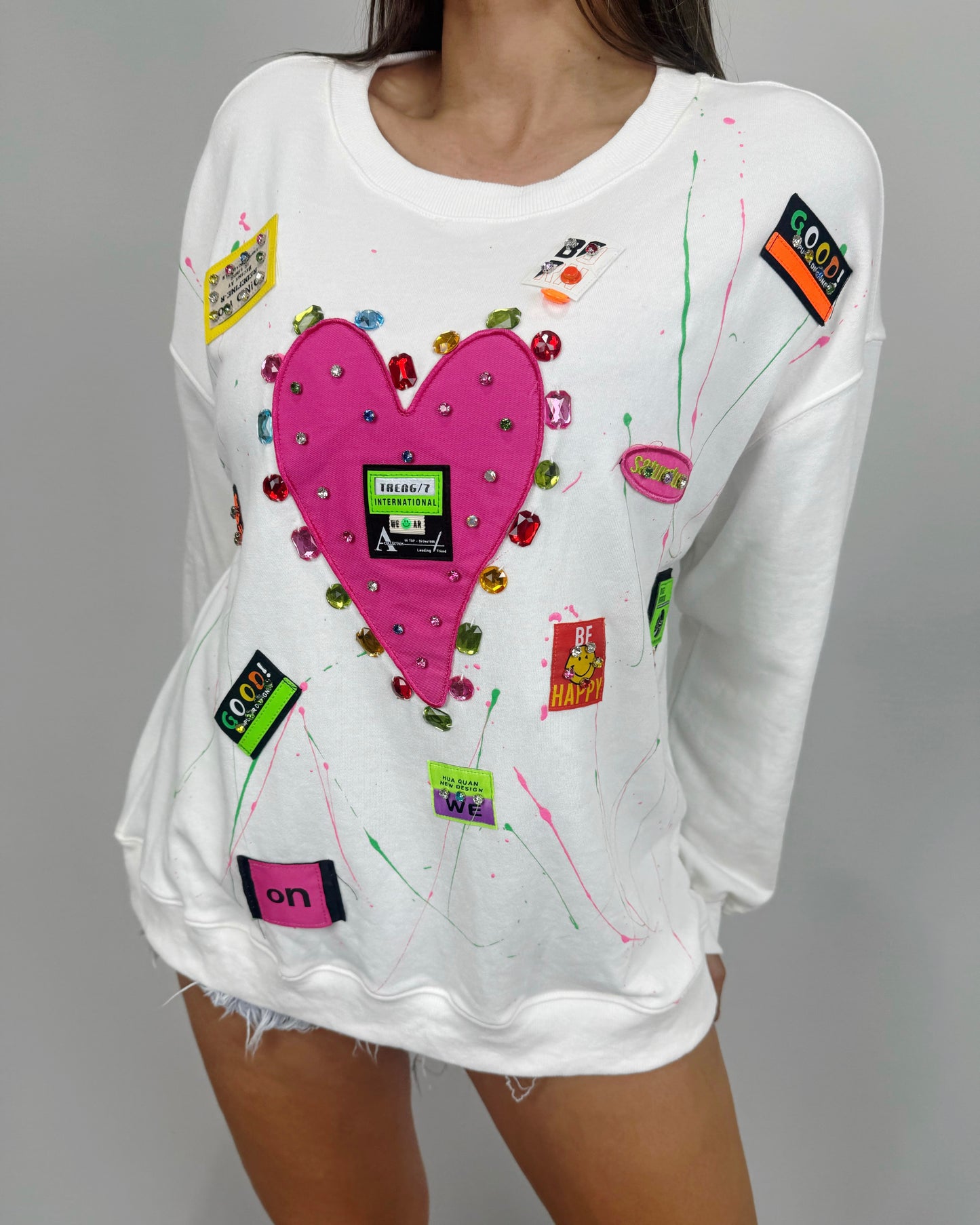 SUDADERA CORA BLANCA