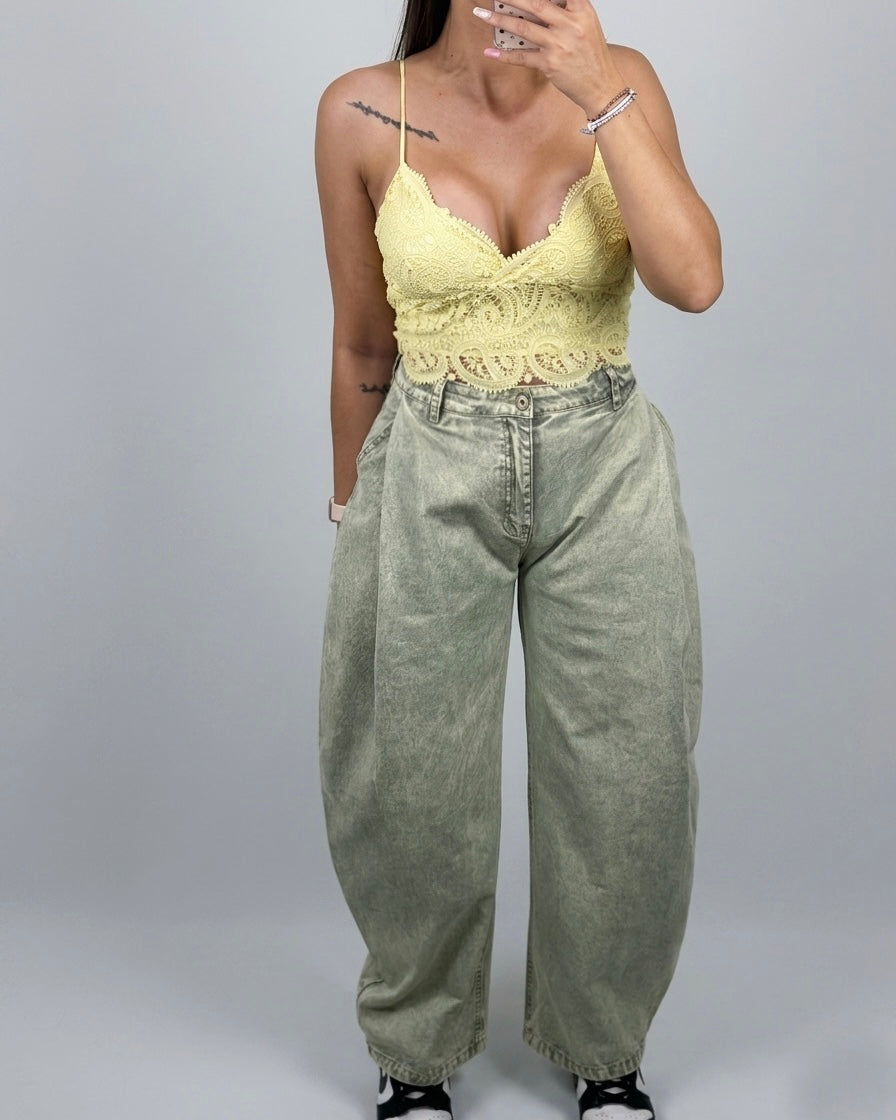 PANTALÓN DENIM VERDELIM