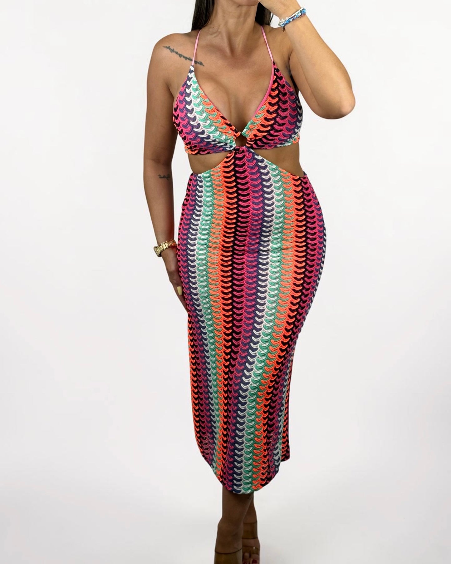 VESTIDO ESTAMP FLÚOR