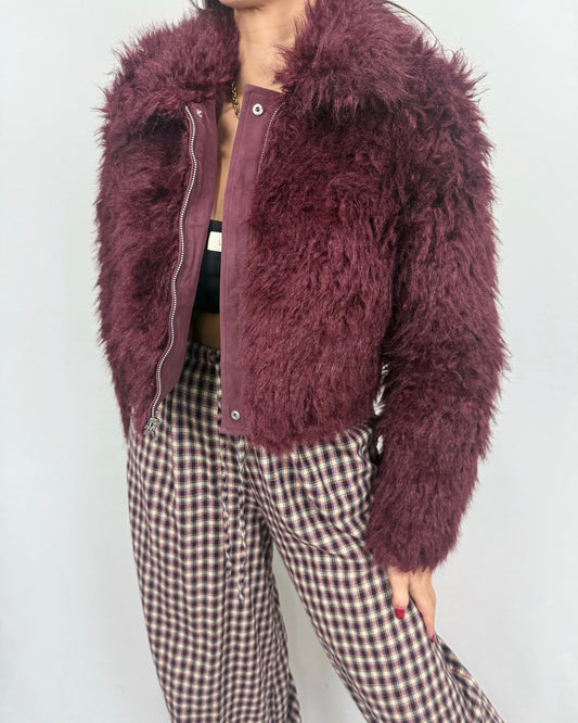 CHAQUETA REVERSIBLE BURDEOS