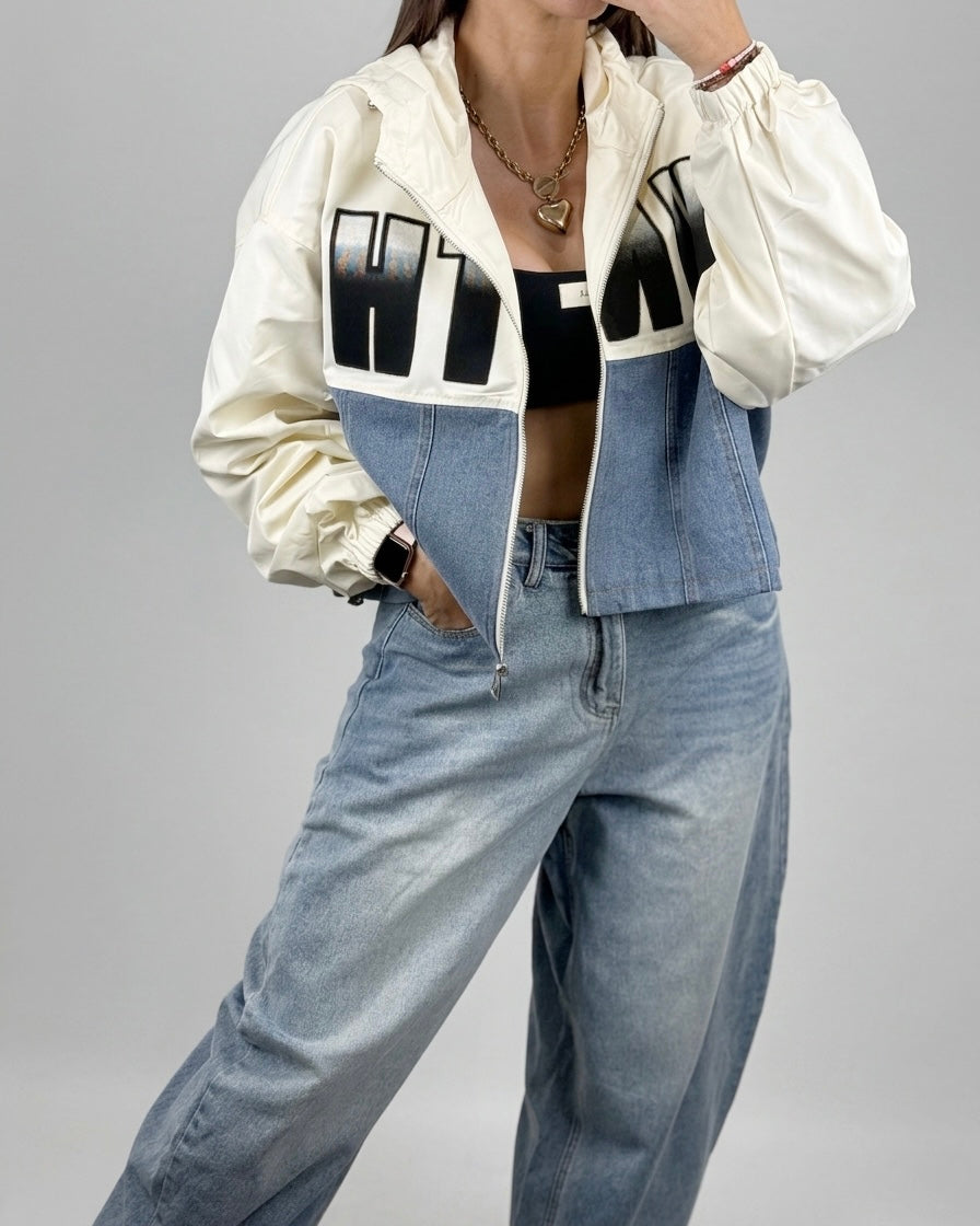 CHAQUETA COMBINADA SUN