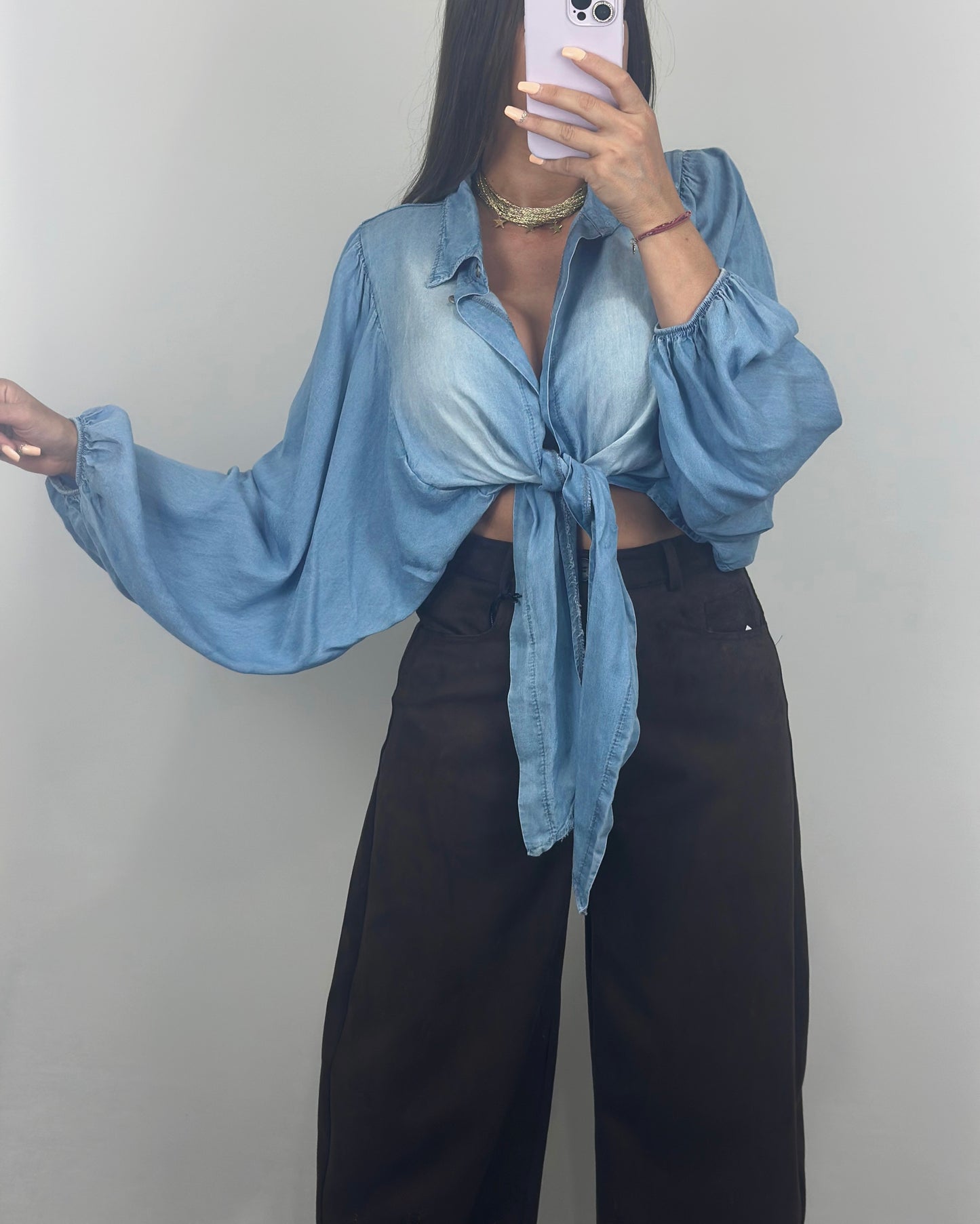 BLUSA DENIM OEST