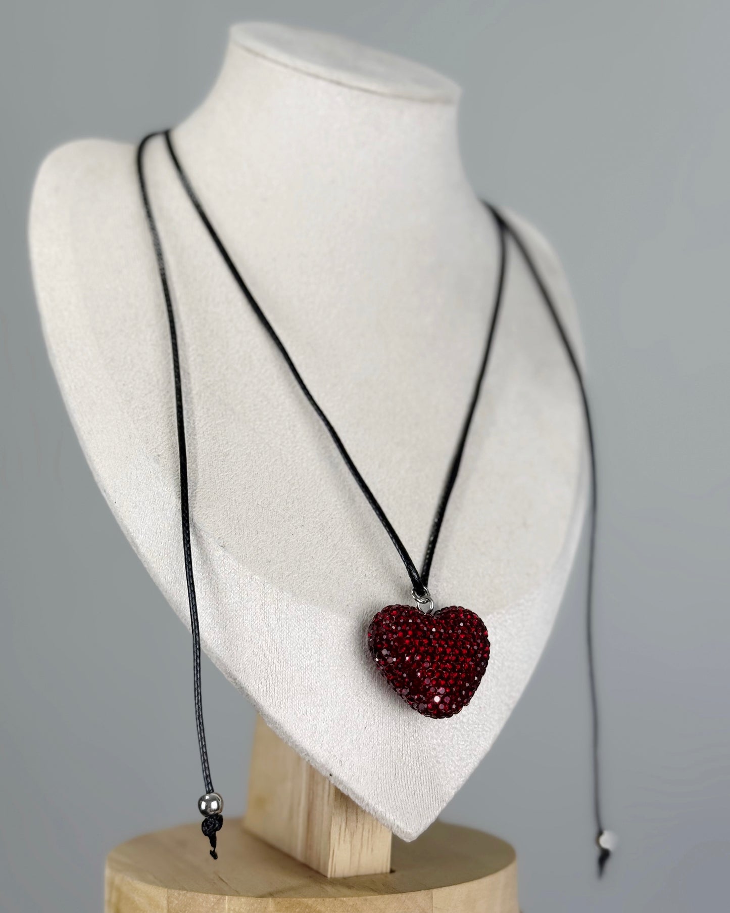 COLLAR CORA STRASS RED