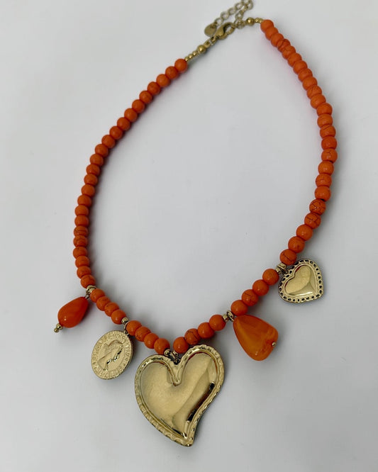 COLLAR CORA ORANGE