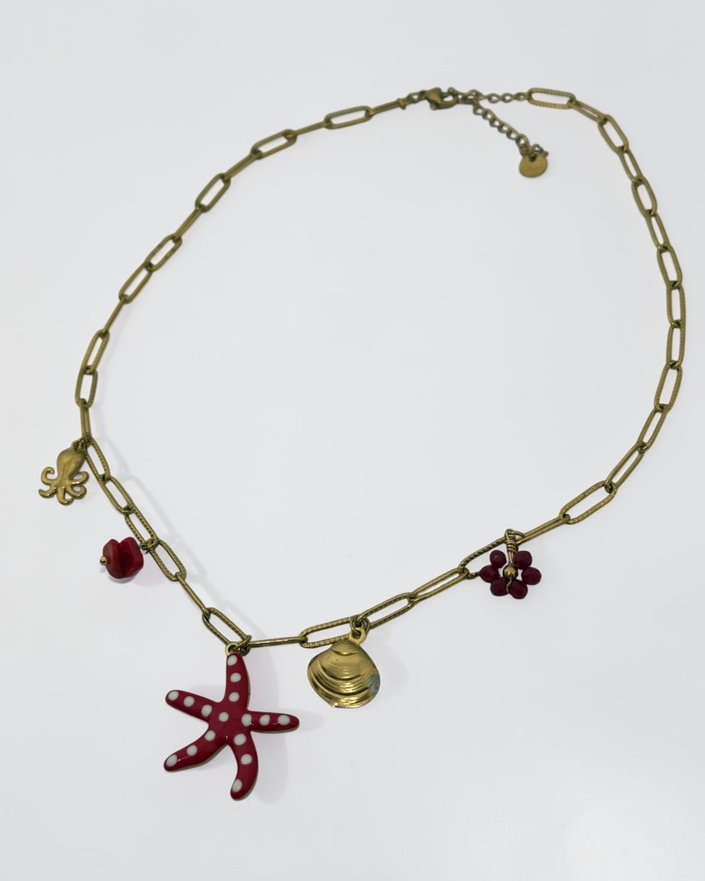 COLLAR STARFISH RED