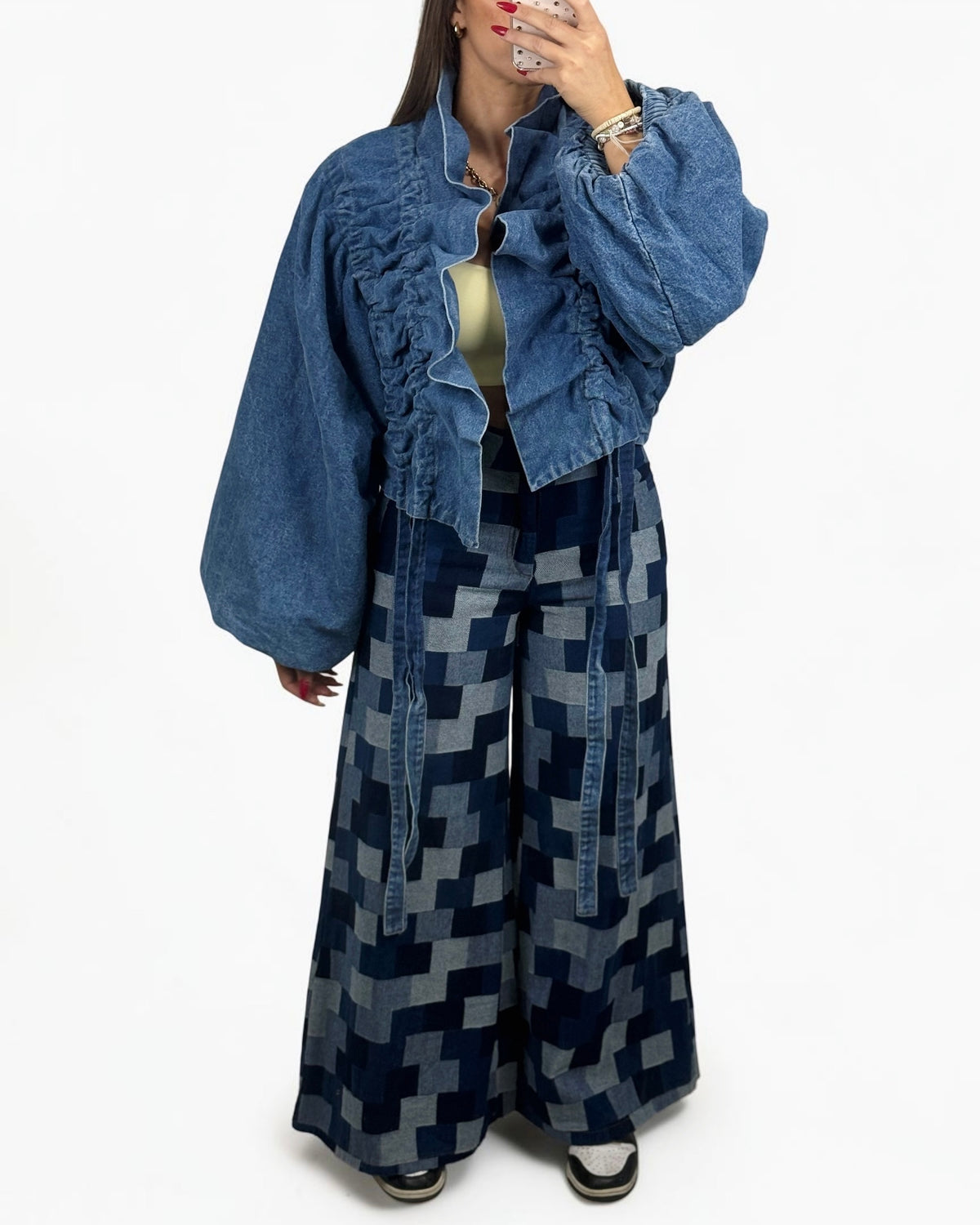 PANTALÓN DENIM MOSAIC
