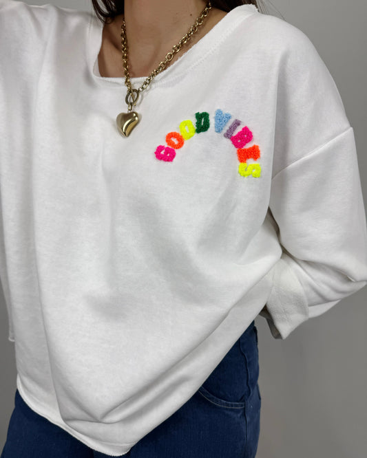 SUDADERA GOODVIBES