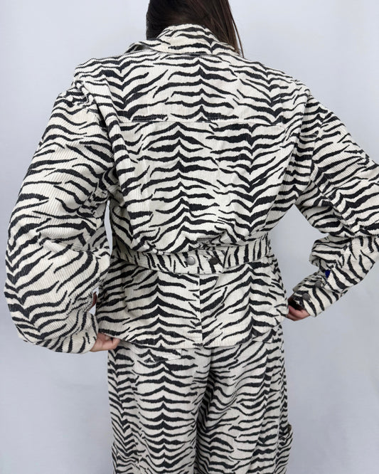 CHAQUETA PANA CEBRA LUMINA