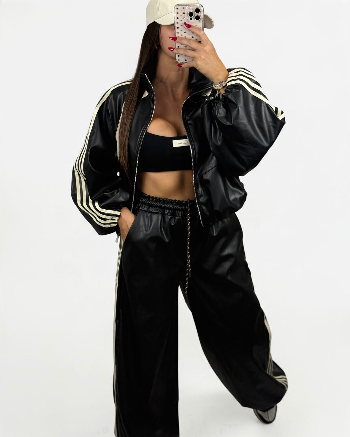 CHAQUETA POLIPIEL B&W