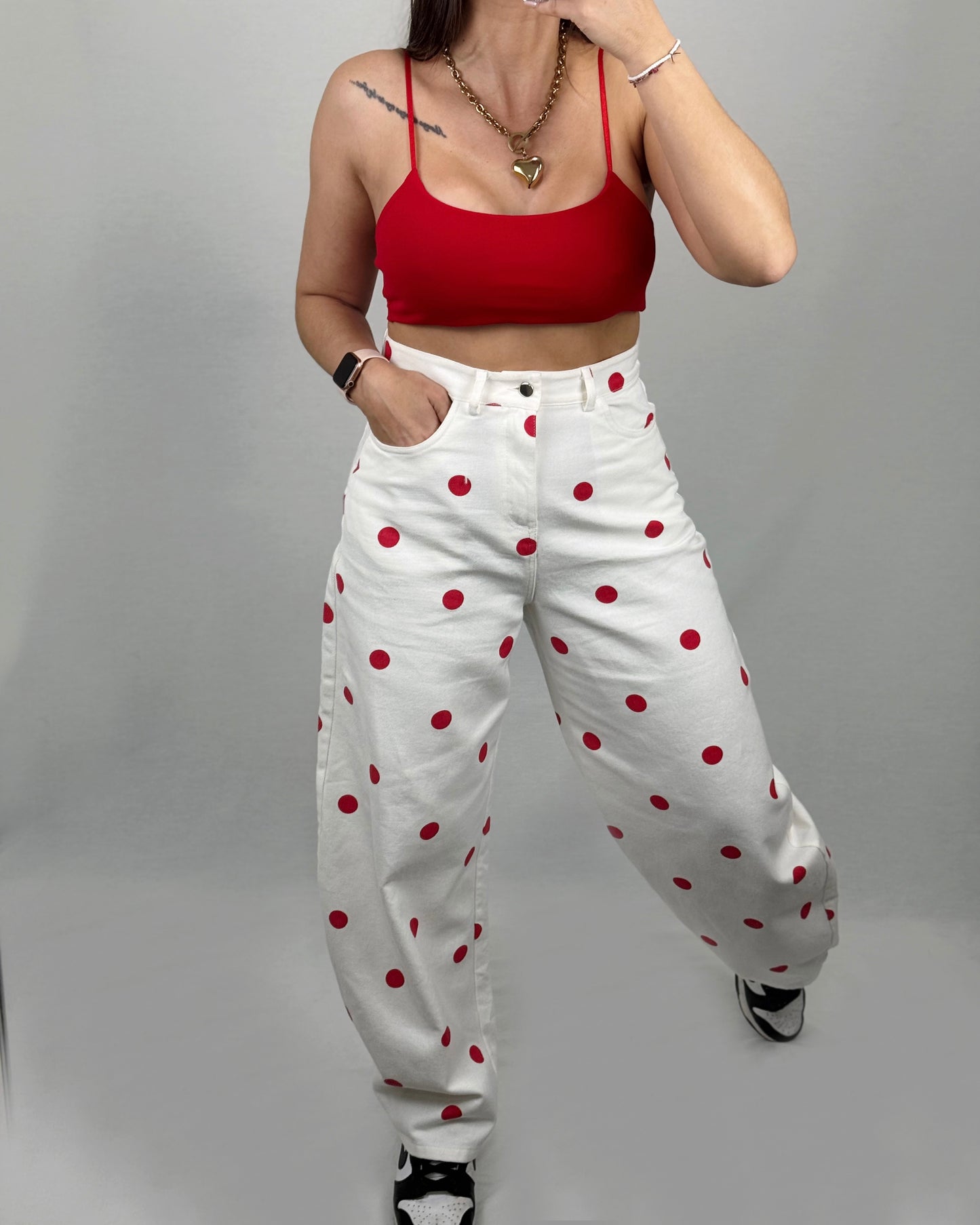 PANTALÓN LUNARES RED LUM