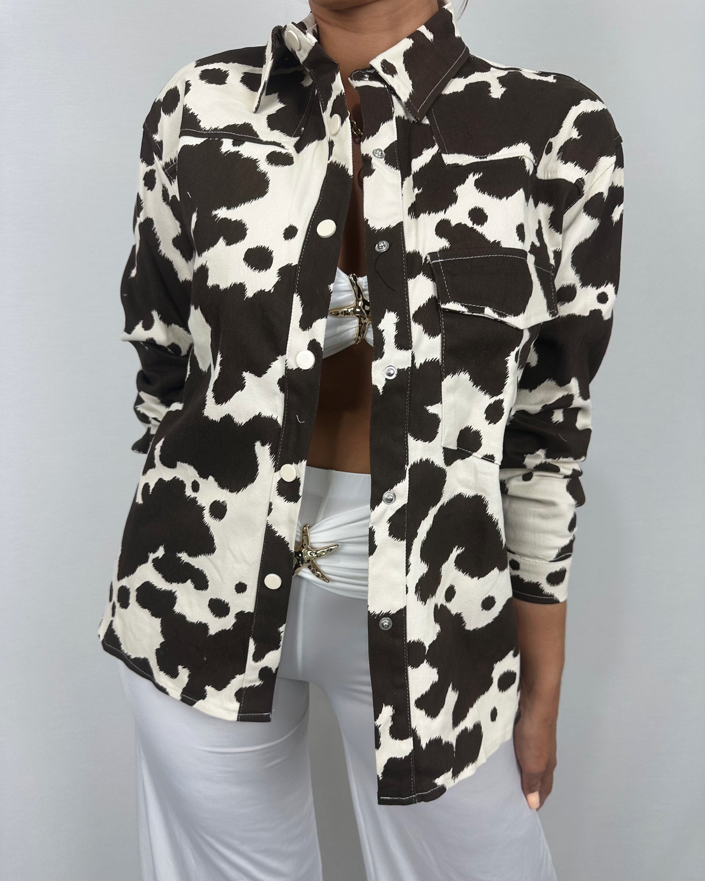 CAMISA DENIM COW