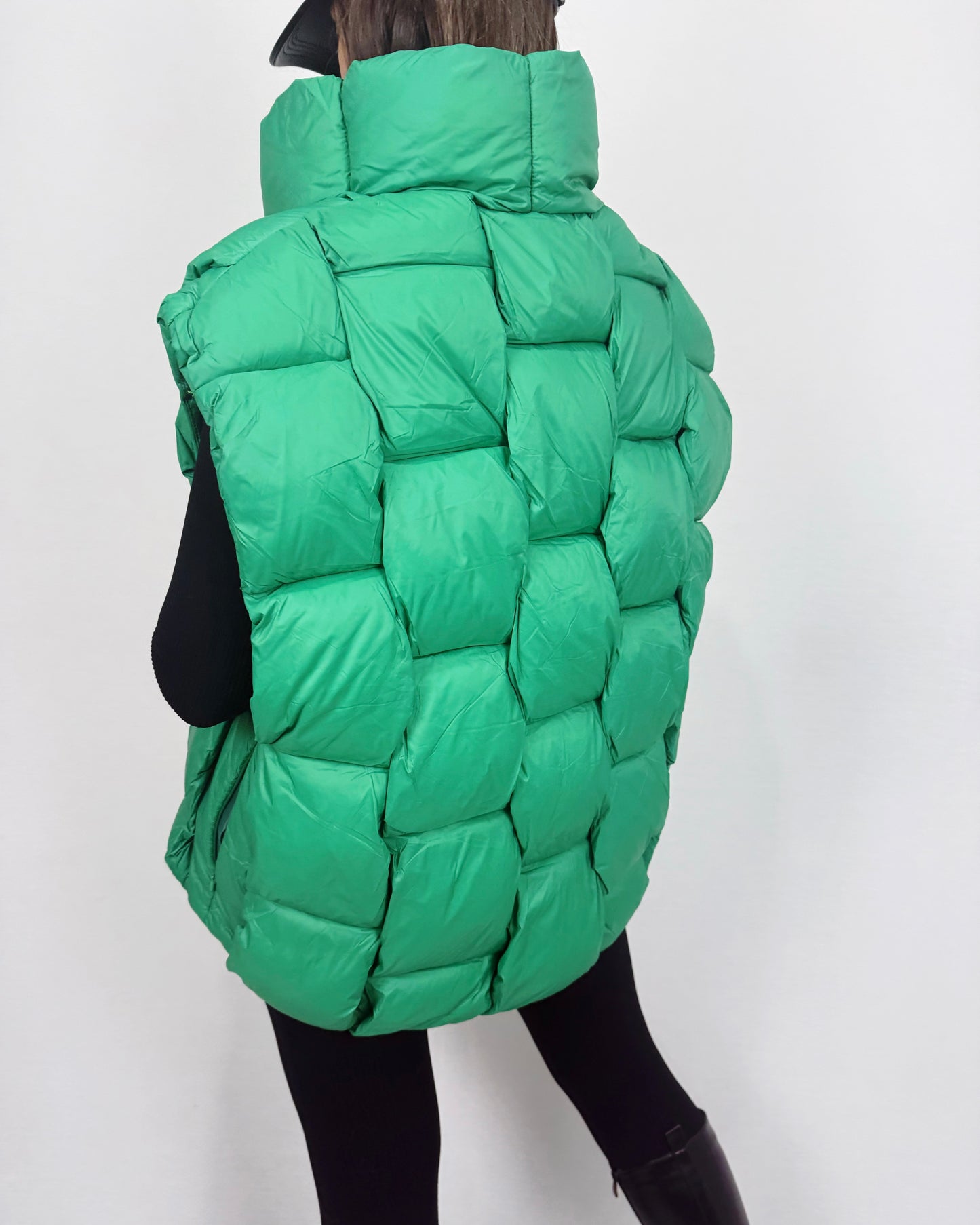 CHALECO VERDE OVER