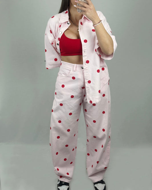 PANTALÓN LUNARES PINK LUM