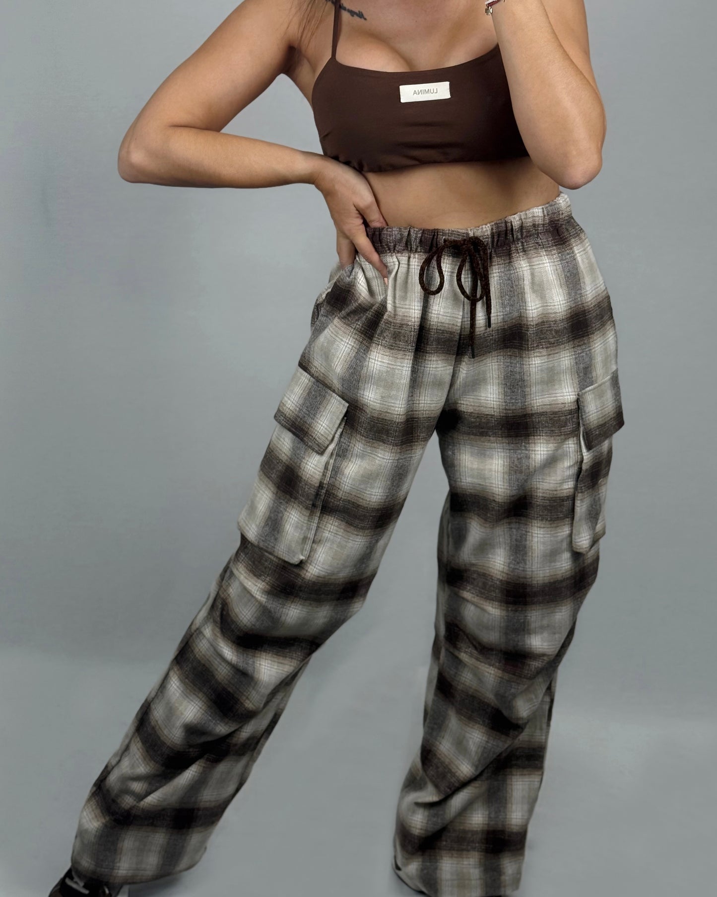 PANTALÓN CUADROS CHOC LUM
