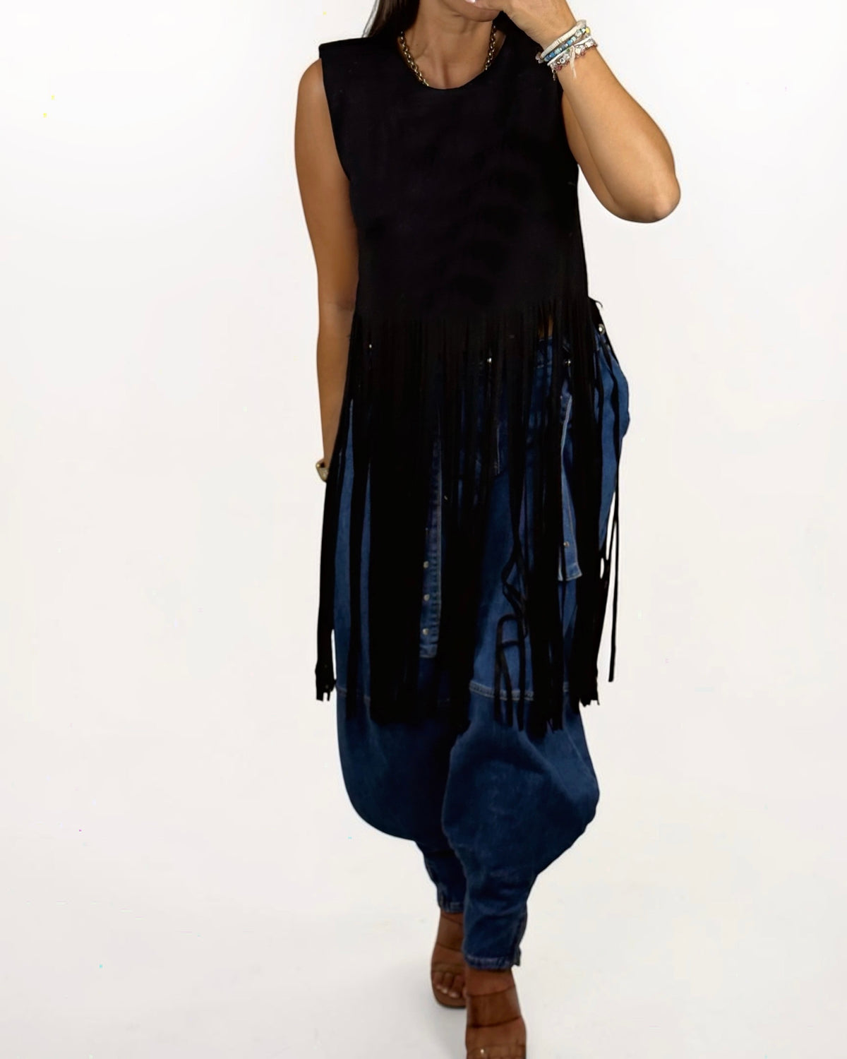 CAMISETA FLECOS BLACK