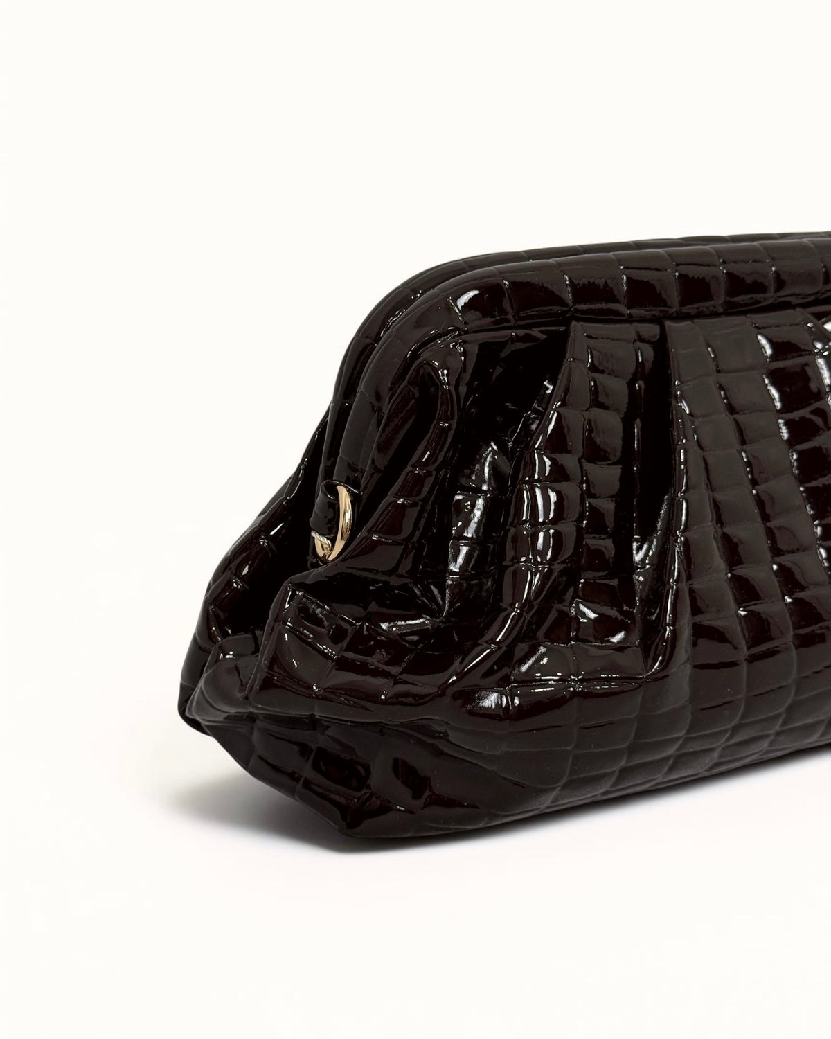 CLUTCH COCO BROWN POLIPIEL