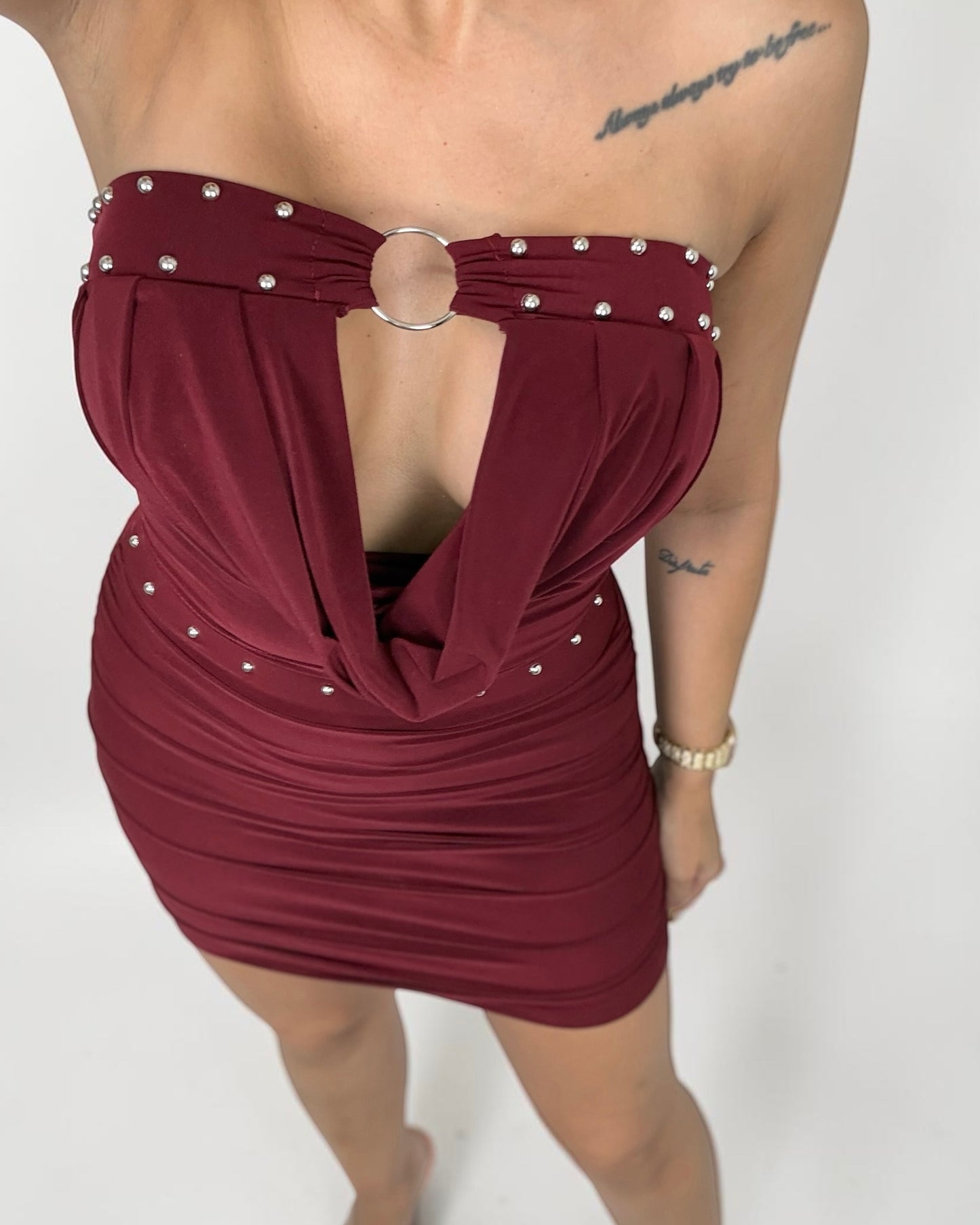 CONJUNTO TACH BURDEOS