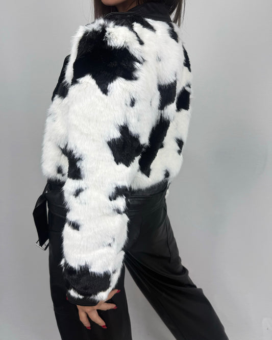 CHAQUETA PREMIUM COW BLACK