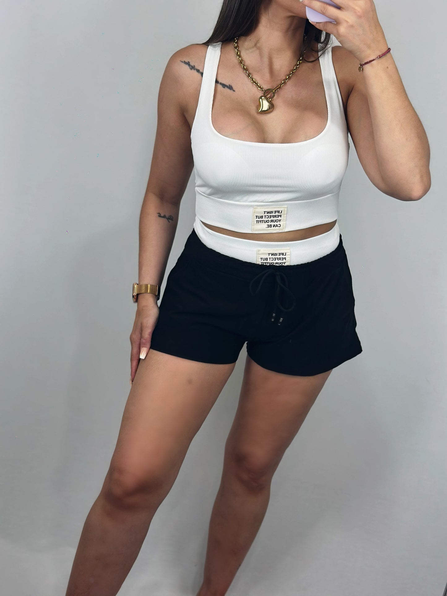 CONJUNTO LIFE CORTO NEGRO