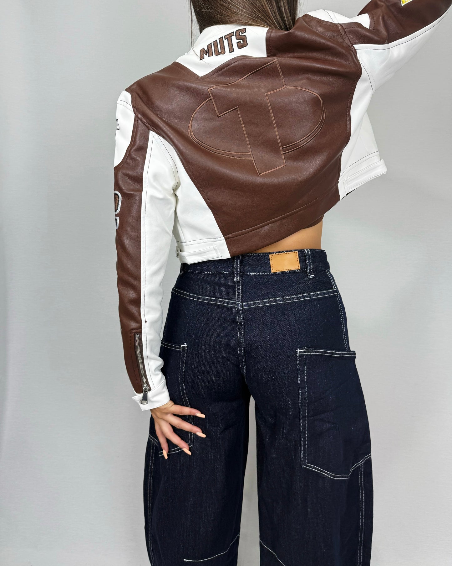 BIKER POLIPIEL CHOCOLATE