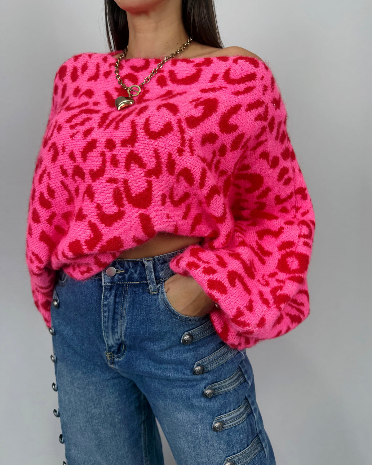 JERSEY LEOPARD PINK