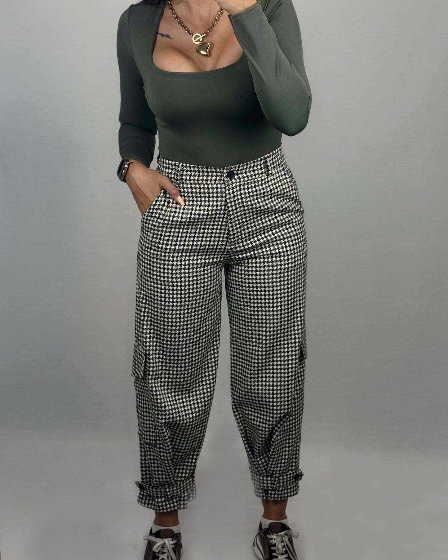 CONJUNTO VICHY VERDE