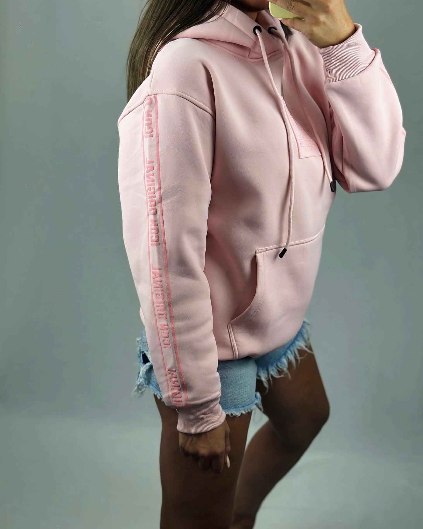 SUDADERA CONCEPT ROSA