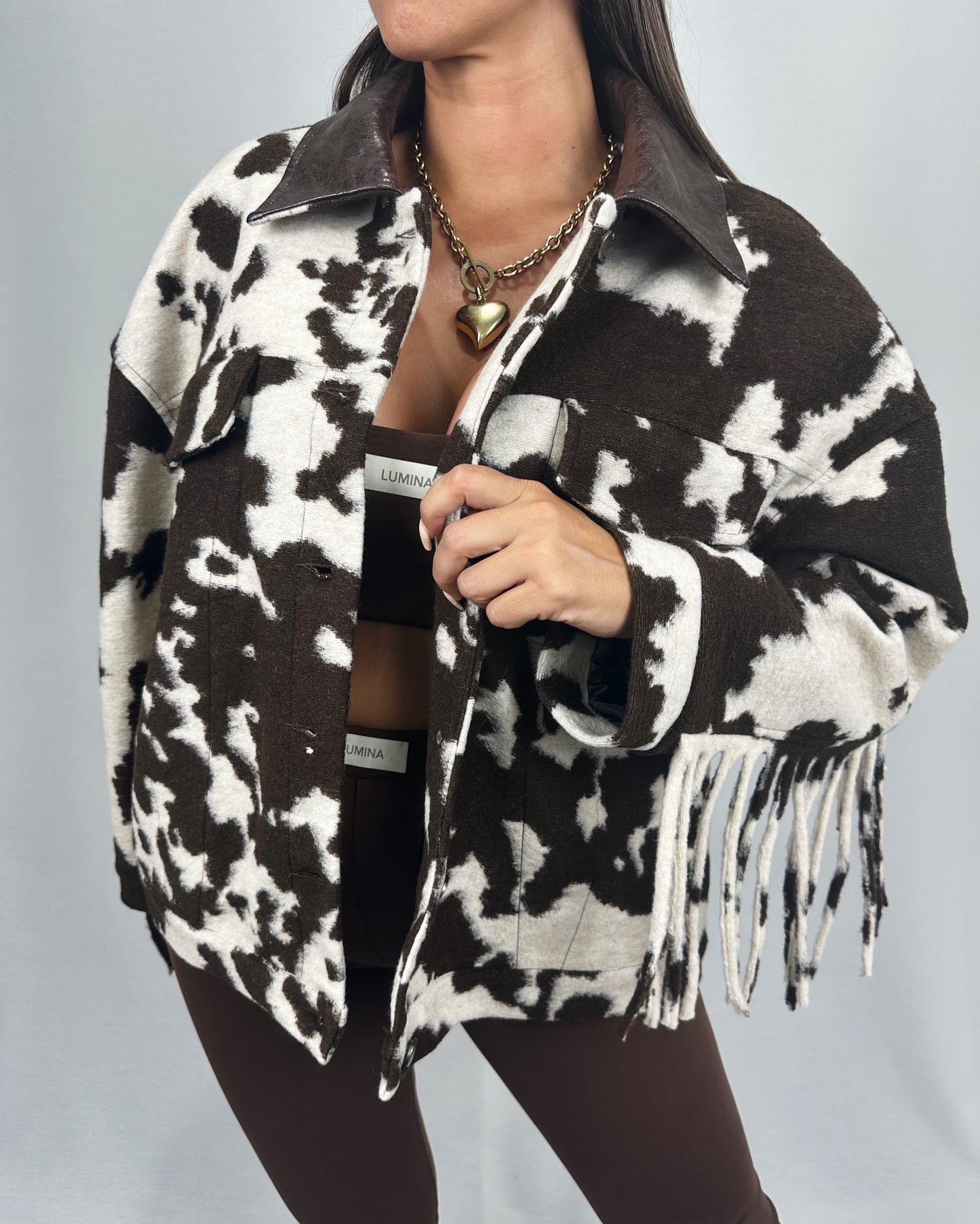 CHAQUETA COW LUM