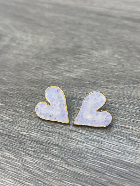 PENDIENTES CORAS CRISTAL