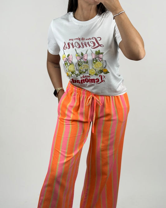PANTALÓN ORANGE LÍNEAS