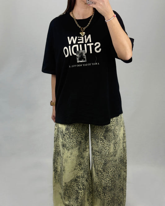 CAMISETA NEW STUDIO BLACK