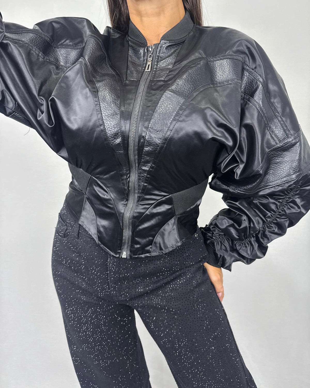 BOMBER DUPLA BLACK