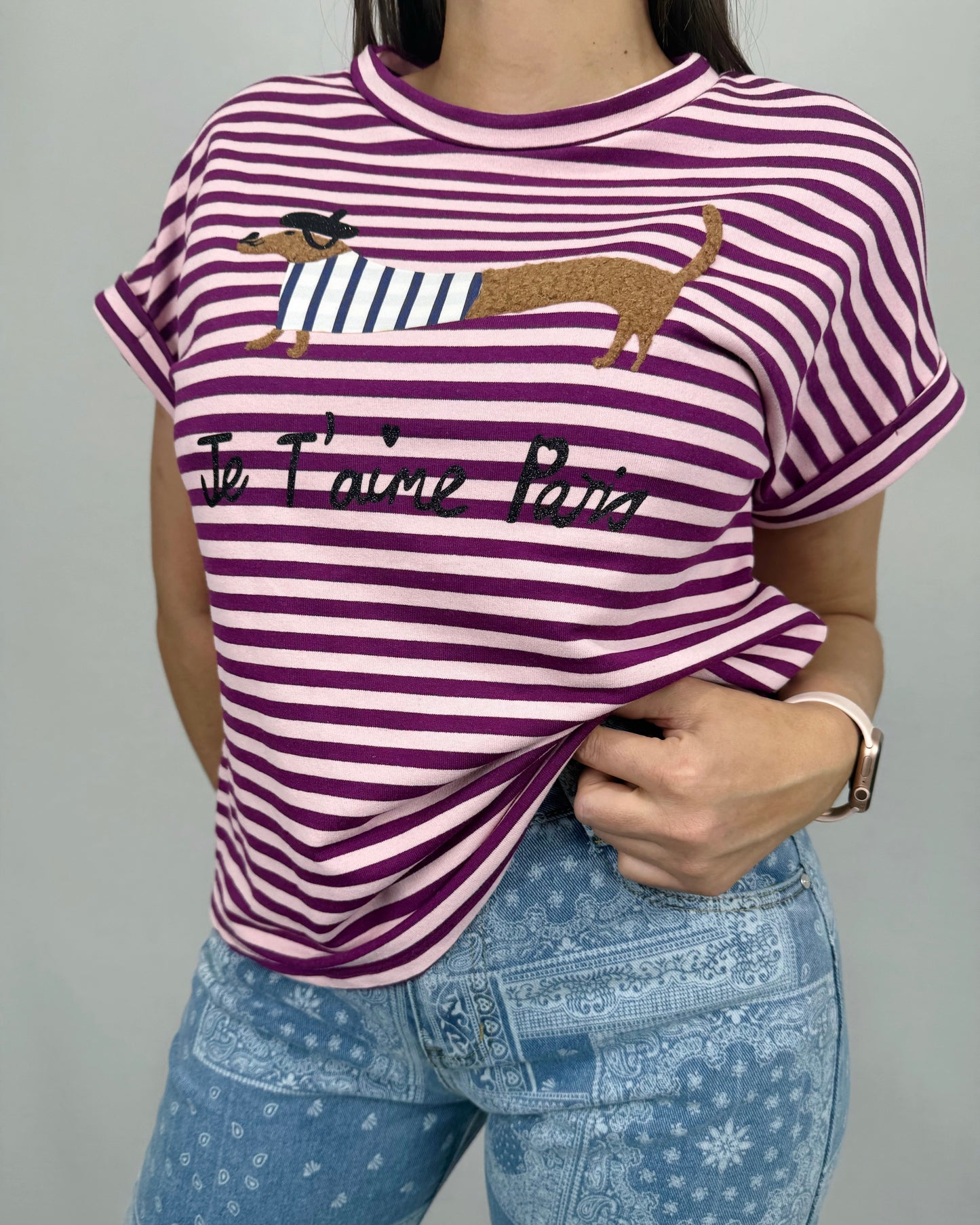 CAMISETA PARIS PURPLE