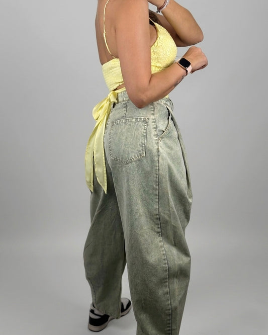 PANTALÓN DENIM VERDELIM