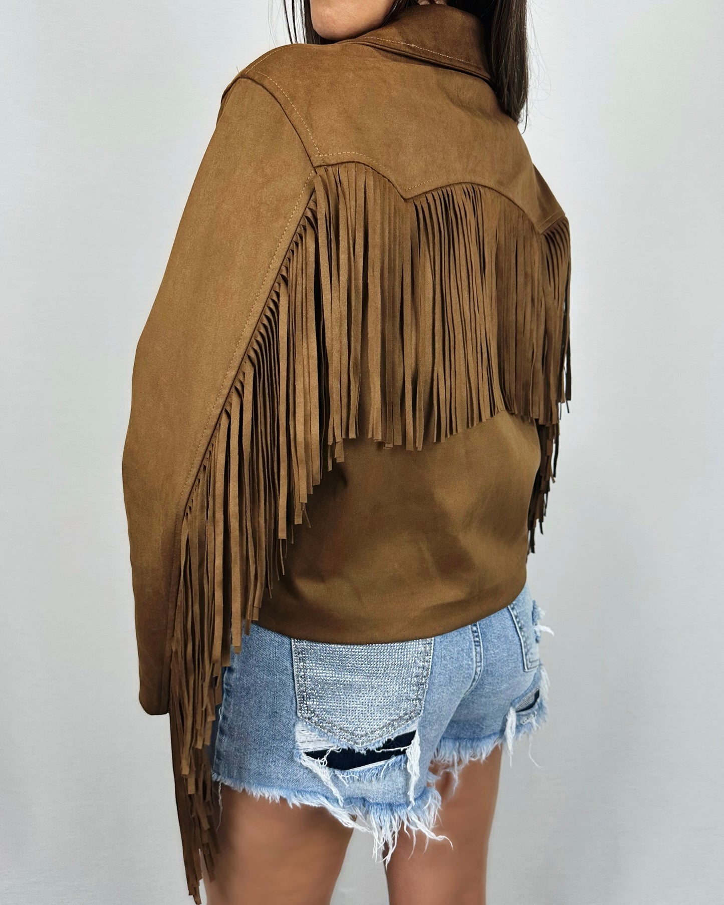 CHAQUETA CAMEL FLECOS LUM
