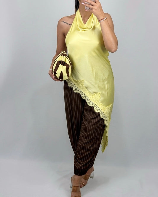 TOP LENCERO YELLOW LUM