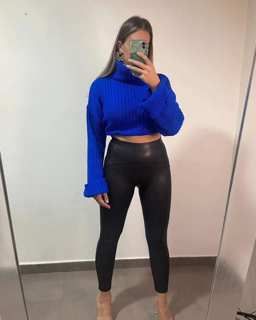 LEGGING POLIPIEL NEGRO