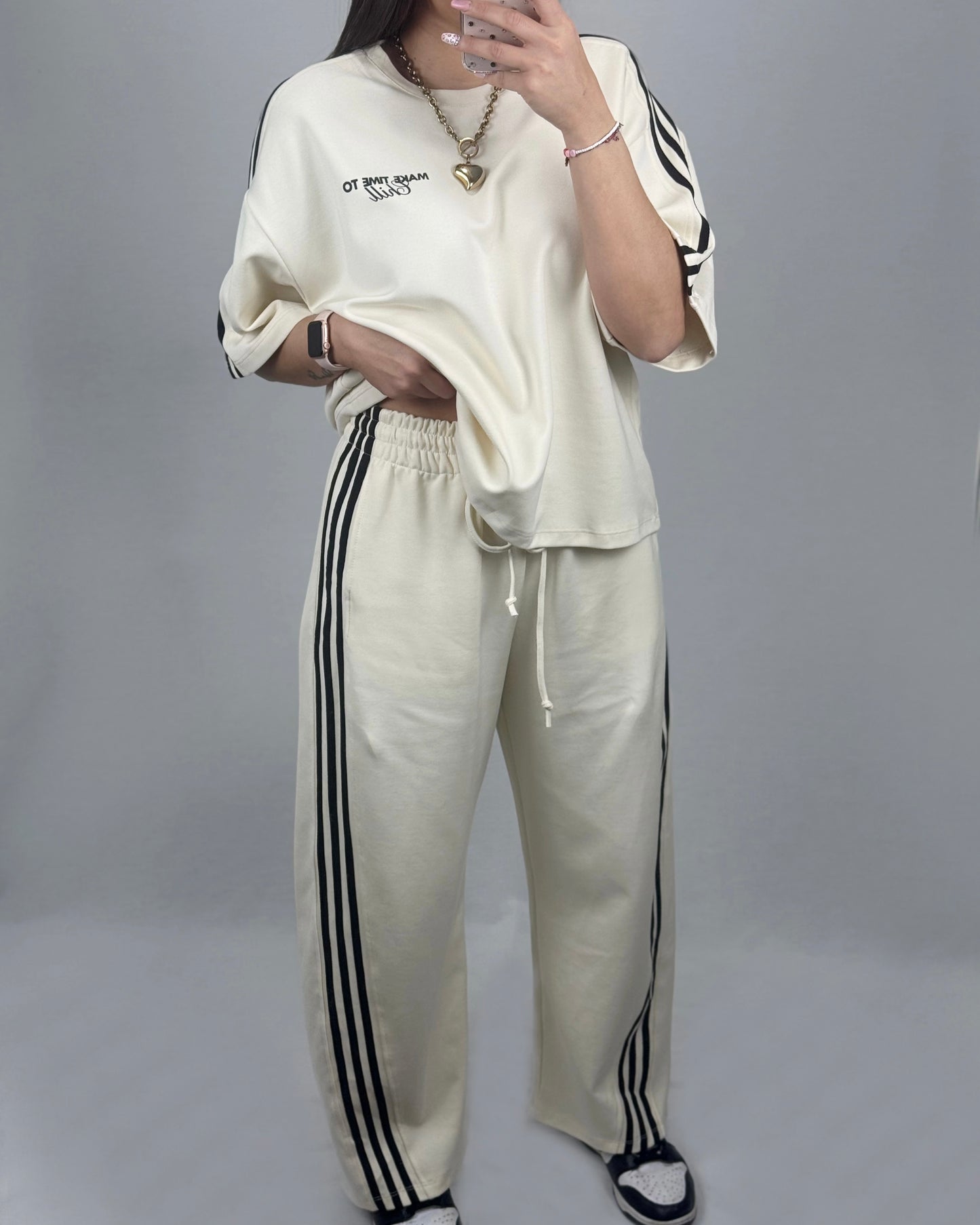 PANTALÓN SPORT CREMA LUM