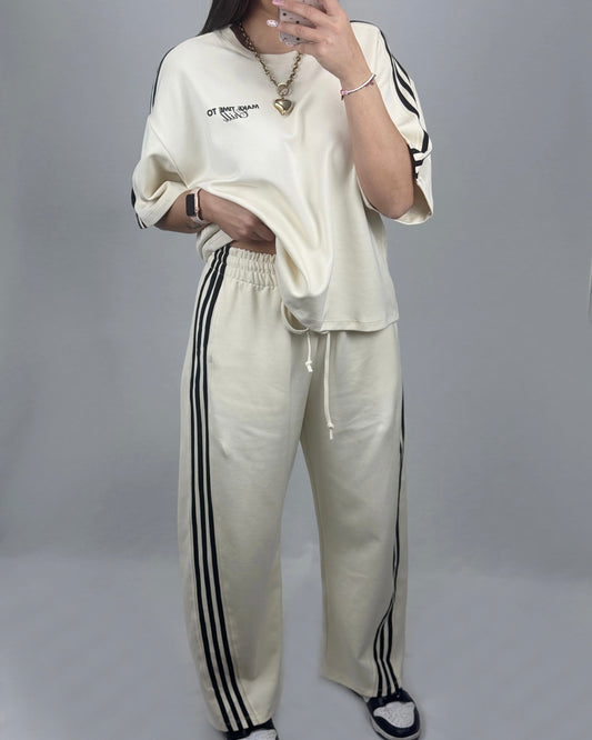 PANTALÓN SPORT CREMA LUM