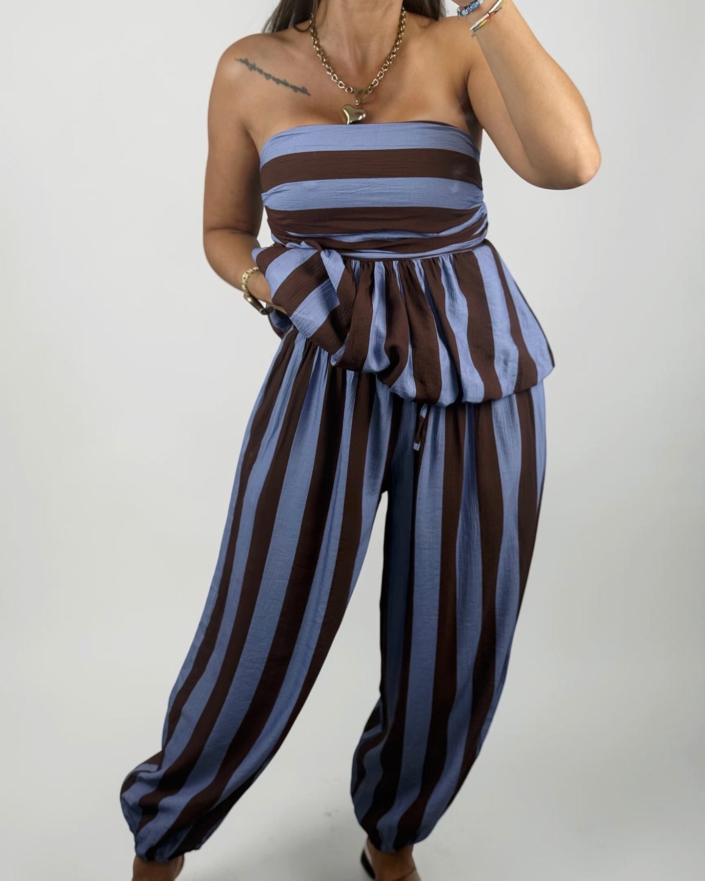 PANTALÓN RAY BLUE&CHOC