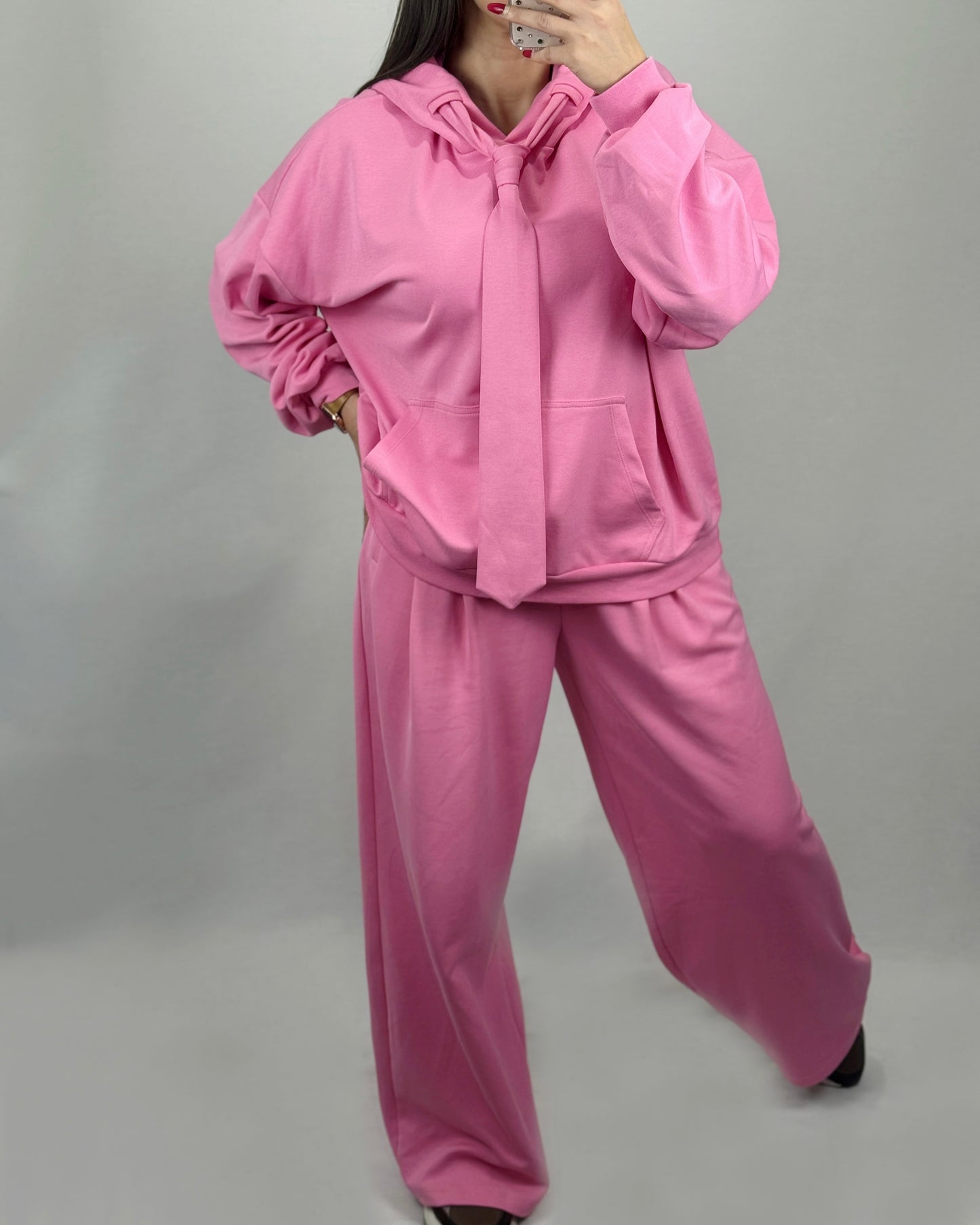 SUDADERA CORBAT PINK LUM