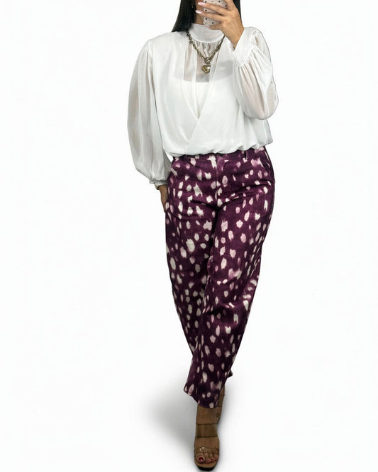 PANTALÓN BAMBI BERENJENA