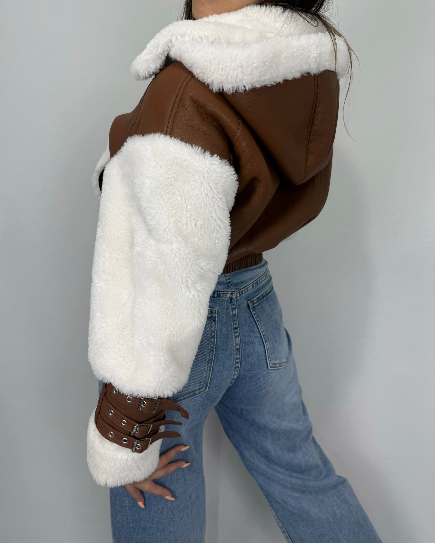 CHAQUETA COMBI CHOCO