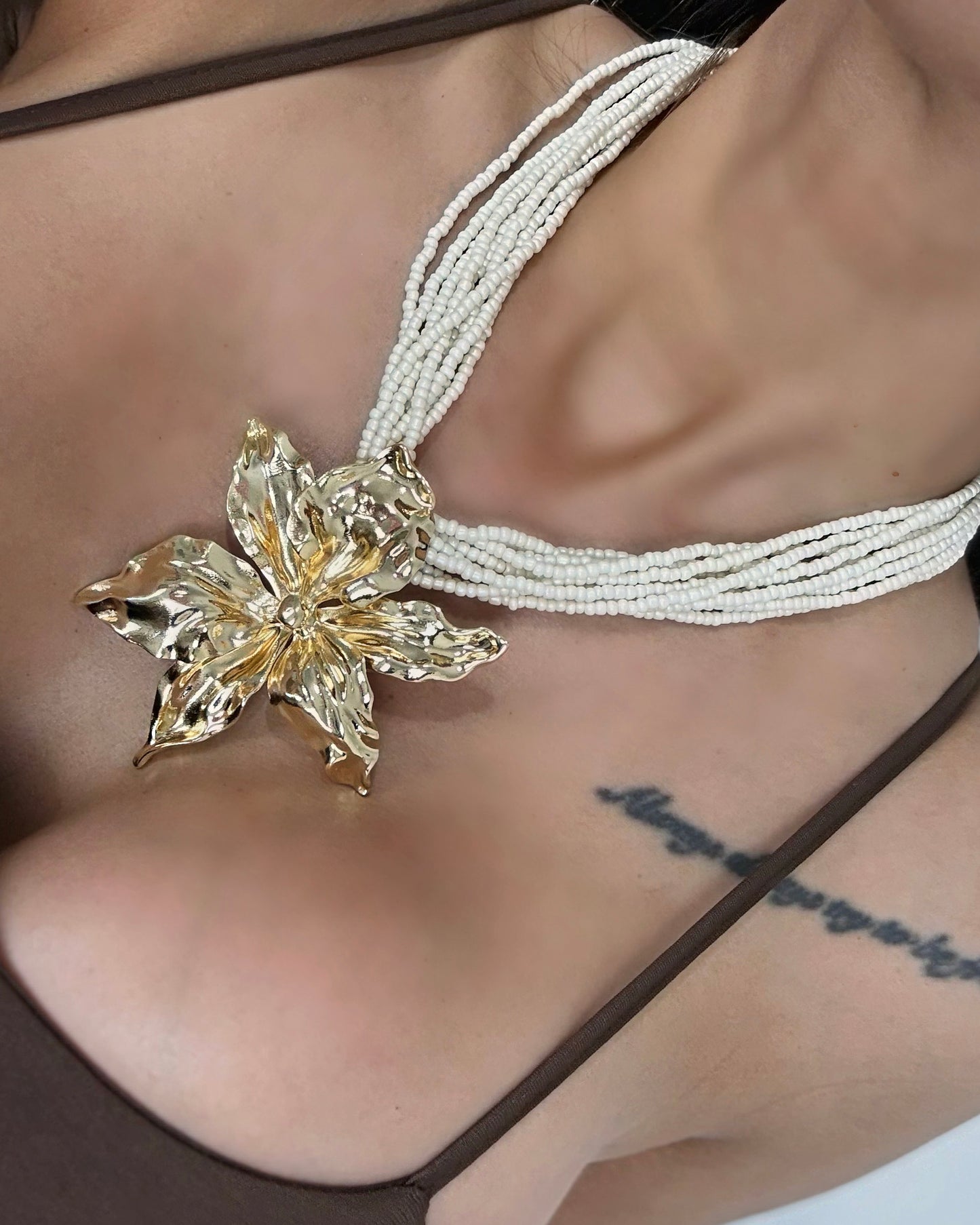 COLLAR FLOR 3D