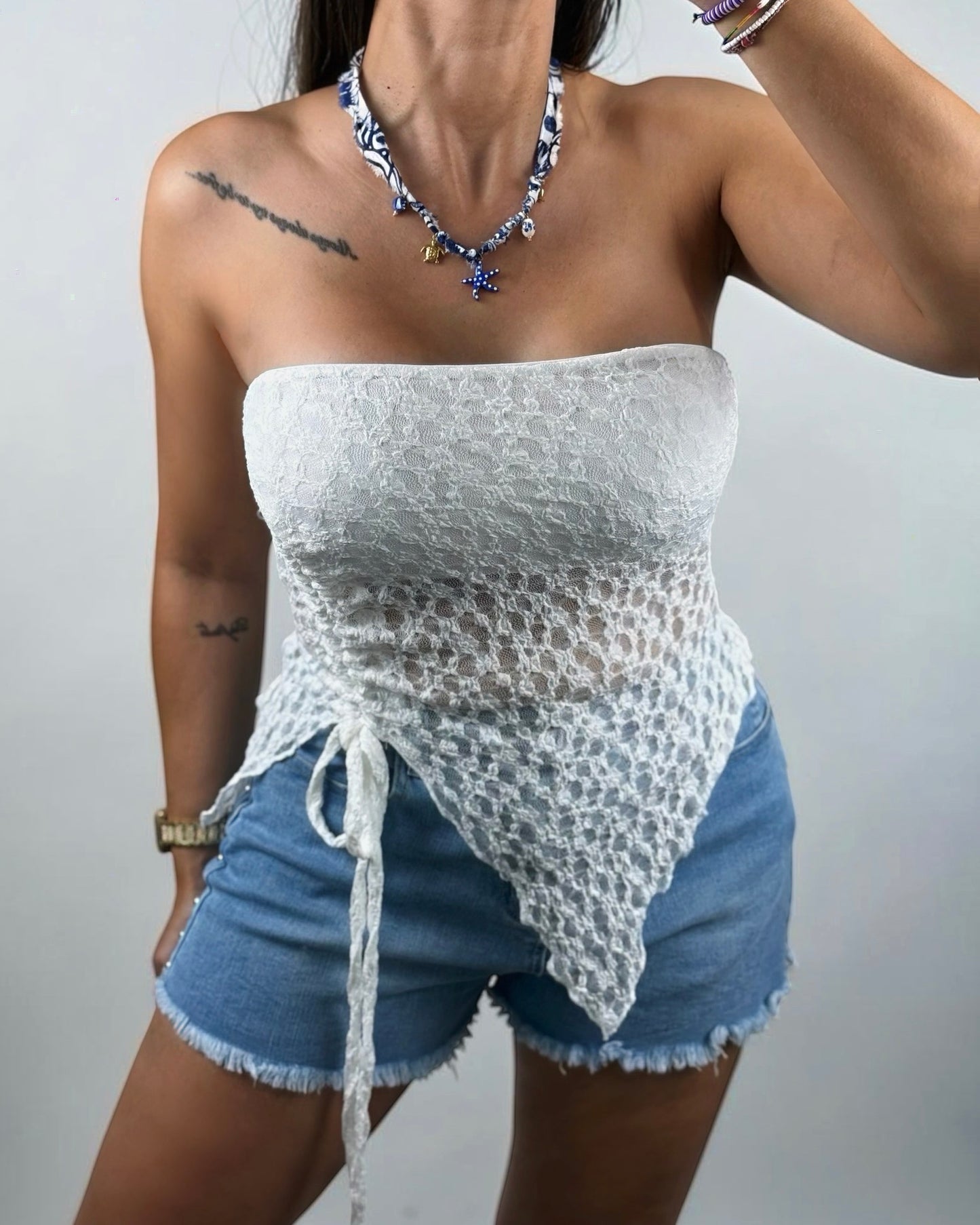 TOP LAZ WHITE