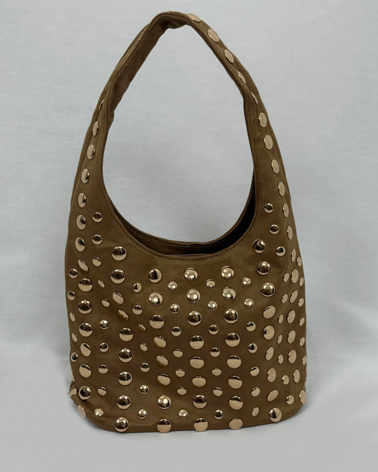 BOLSO TACHUELAS CAMEL