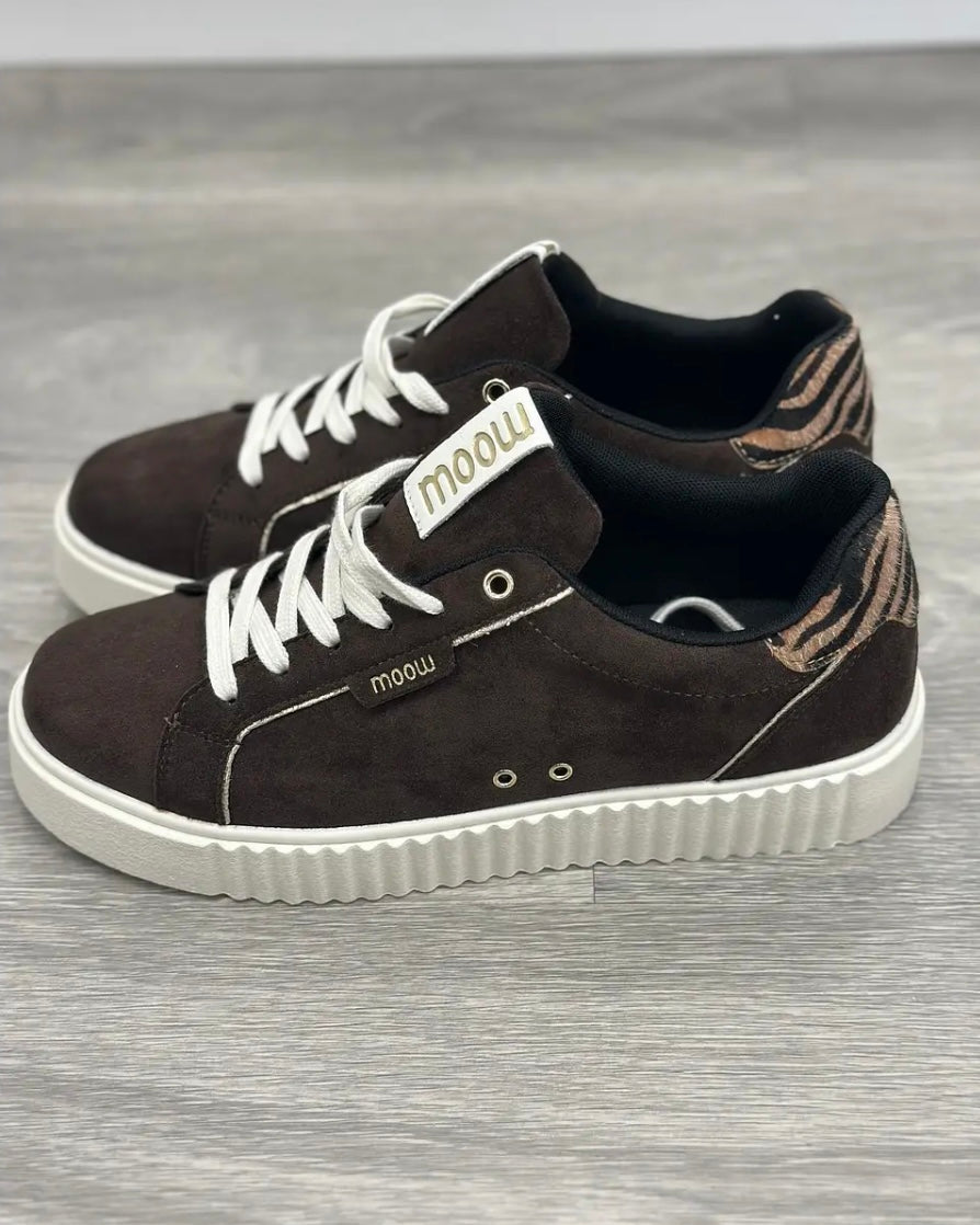 ZAPATILLAS MARRÓN CEBRA