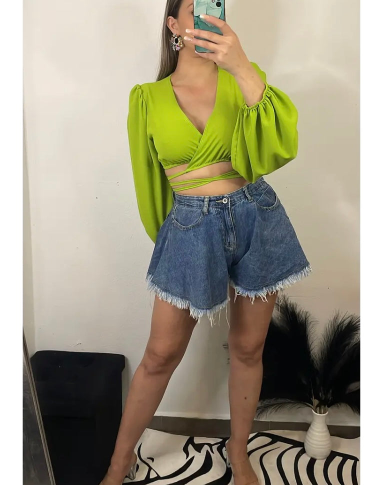 TOP CLAUDIA VERDE