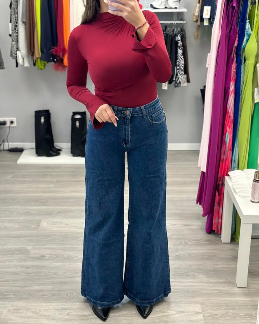 PANTALÓN VAQUERO OSCURO
